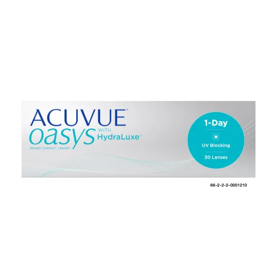 แอคคิววิว โอเอซิส แบรนด์ วิธ ไฮดราลักซ์ สำหรับสายตาสั้น รายวัน