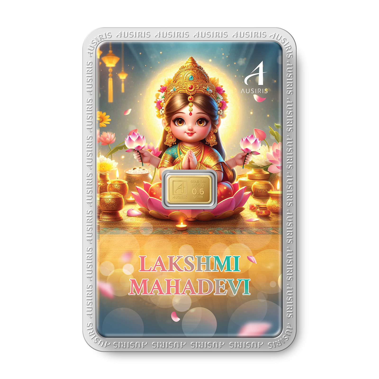 ทองแท่ง 0.6 กรัม การ์ดLakshmi Mahadevi