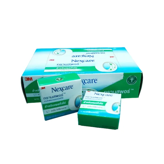 3M Nexcare Transpore (เทปแต่งแผลชนิดใส) 1/2"x 2.5yd (12) (3MC)