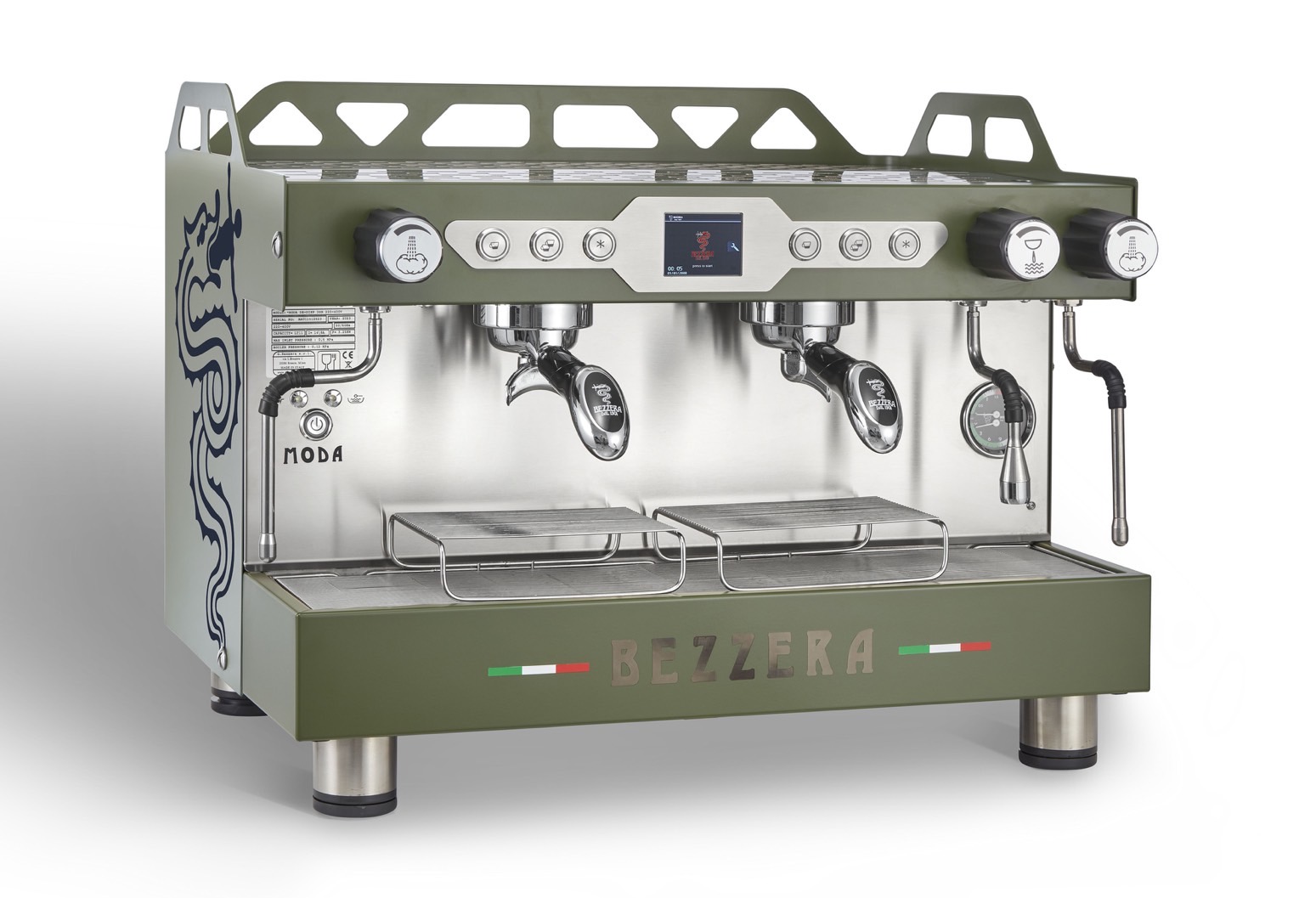 Bezzera Moda PID espresso machine 100% Italy เครื่องชงกาแฟ เบซเซร่า โมด้า พีไอดี
