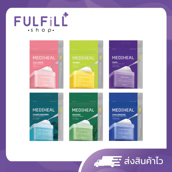 MEDIHEAL Toner Pad Mini Size 14Pad / 6 Type เมดิฮีล โทเนอร์ แพ็ค มินิ ไซส์ มีทั้งหมด 6 แบบ